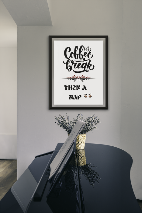 Relax in Style with ‘Coffee Then a Nap’ Digital Wall Art - Exclusive from MomHouseDigitalCreations 2:3 Ratio Scalable